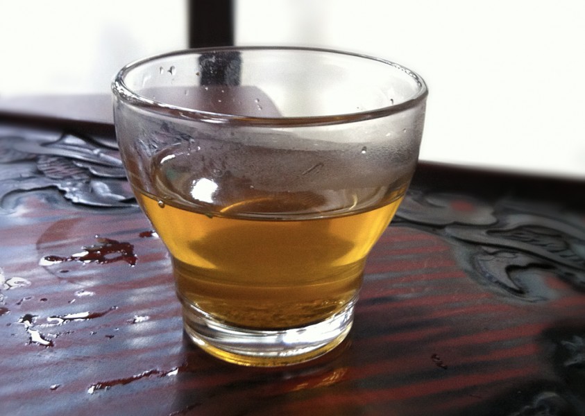 One of my first cups of Darjeeling