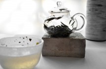 Poured Tea and Tea Pot