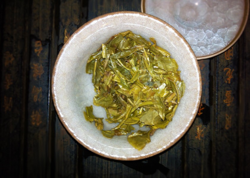 Gaiwan with Mang Fei Sheng Pu-erh