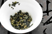 Rolled Oolong Leaves After Rinse