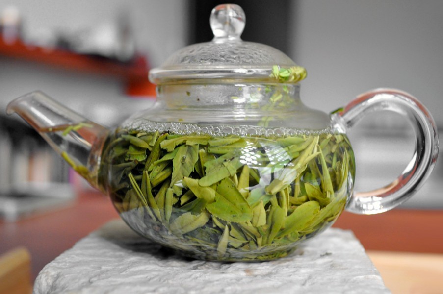 Pot of Green tea