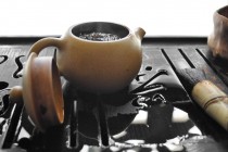 First Steep cake in Tea Pot