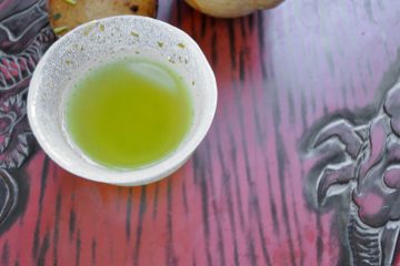 Cup of green tea